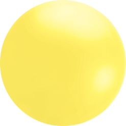 Westcoast Balloon 91229 Yellow Cloudbuster 8' Round (1Ct)