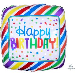 Westcoast Balloon 34600 BD Square Stripes & Dots