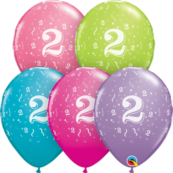 Westcoast Balloon 46618 2 Confetti-A-Round 11 Round