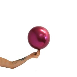 Westcoast Balloon 288223 Loon Balls 25Cm (10) Metallic Burgundy