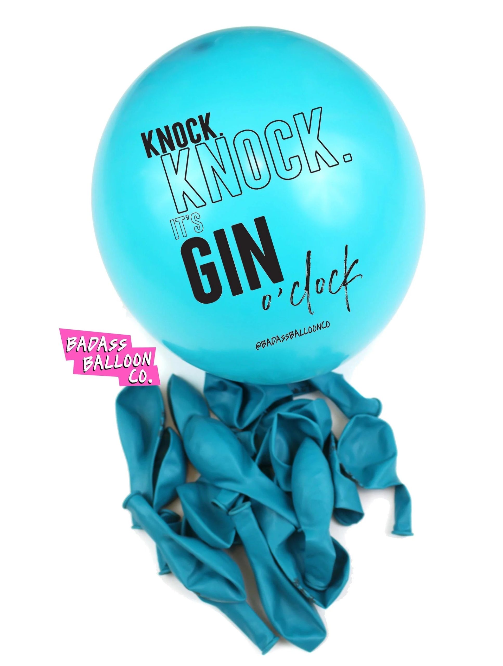 Westcoast Balloon Knock Knock It'S Gin O'Clock - Assorted Colors