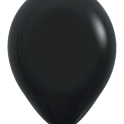 Westcoast Balloon 201467 Fashion Black 5 Round (50Ct)