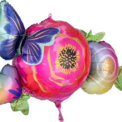 Alternative view of Westcoast Balloon 40814 Flowers & Butterfly