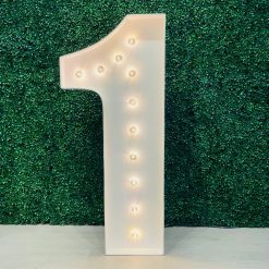 Westcoast Balloon 4Ft Marquee Number 1 Rental