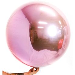 Westcoast Balloon 288328 Loon Balls 81Cm (32) Metallic Light Pink - Reduced Due To Imperfection