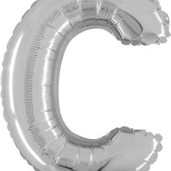Westcoast Balloon 34903SP Letter C Silver 14In