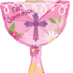 Westcoast Balloon 30412 1St Communion Pink Chalice