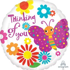 Westcoast Balloon 26757 Cute Butterfly Thinking Of You
