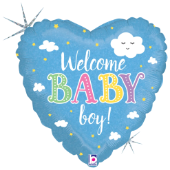 Westcoast Balloon 36874 Welcome Baby Boy