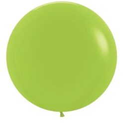 Westcoast Balloon 59025 Fashion Lime Green 24 Round (1Ct)
