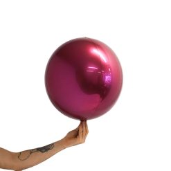 Westcoast Balloon 288224 Loon Balls 35Cm (14) Metallic Burgundy