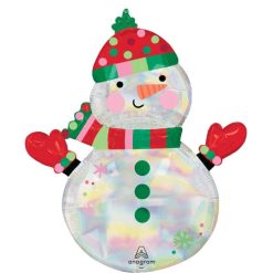Westcoast Balloon 48958 Shimmering Snowman