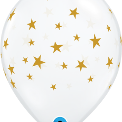 Westcoast Balloon 88283 Diamond Clear Contempo Stars 11 Round