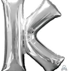 Westcoast Balloon 32967 Letter K Silver