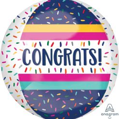 Westcoast Balloon 41147 Colorful Congrats
