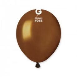 Westcoast Balloon 056617 Gemar Metallic Brown 5 Round (100Ct)