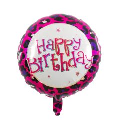 Westcoast Balloon H06 Leopard Birthday
