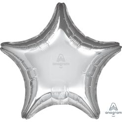 Westcoast Balloon 36783 Jumbo Silver Star