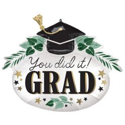 Westcoast Balloon 44215 Satin You Did It Ivy Grad