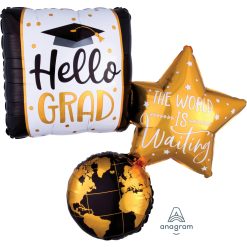 Westcoast Balloon 39406 The World Is Waiting Grad