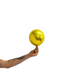 Westcoast Balloon 287222 Loon Balls 18Cm (7) Metallic Gold