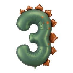 Westcoast Balloon FB315-3 Number 3 Dinosaur