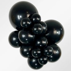 Alternative view of Westcoast Balloon 151946 Fashion Black 24 Round (10Ct)