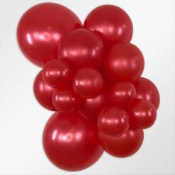 Alternative view of Westcoast Balloon 51083 Metallic Red 5 Round (100Ct)
