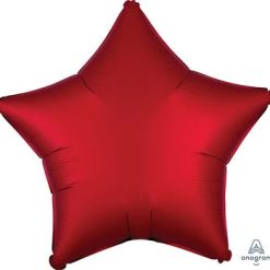 Westcoast Balloon 38585 Satin Luxe Sangria Star