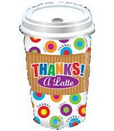 Westcoast Balloon 85556 Thanks A Latte