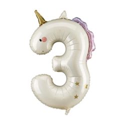 Westcoast Balloon FB359-3 Number 3 Unicorn