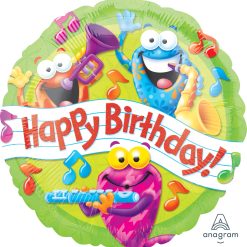 Westcoast Balloon 40037 Trend Frog-Tastic HBD