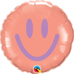 Alternative view of Westcoast Balloon 27314 Pink & Coral Smiles