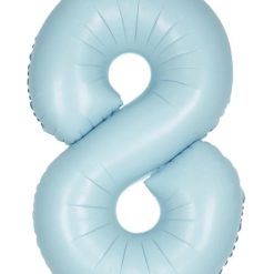 Westcoast Balloon 13898 Number 8 Matte Blue
