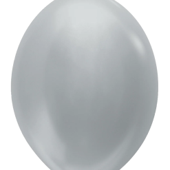 Westcoast Balloon 506760 Satin Silver 6 Link-O-Loon Balloons (50Ct)