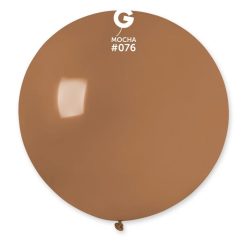 Westcoast Balloon 340259 Gemar Mocha 31 Round (1Ct)