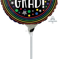 Westcoast Balloon 39372 Congrats Grad Colorful Circles