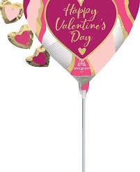 Westcoast Balloon 43671 HVD Satin Abstract Marble