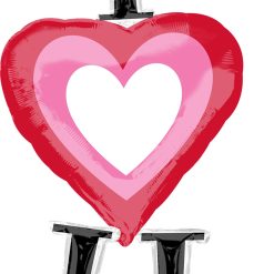 Westcoast Balloon 34154 Vertical I Heart You