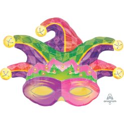 Westcoast Balloon A118212 Mardi Gras Mask