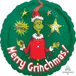 Alternative view of Westcoast Balloon 36152 How Grinch Stole Christmas