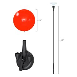 Alternative view of Westcoast Balloon DuraBalloon 1-Balloon Suction Cup Kit