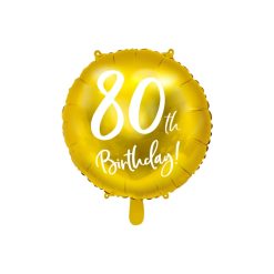 Westcoast Balloon FB24M 80Th Birthday