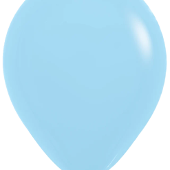 Westcoast Balloon 155722 Pastel Matte Blue 5 Round (50Ct)