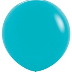 Westcoast Balloon 56031 Deluxe Turquoise 36 Round (1Ct)