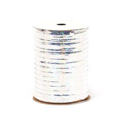 Westcoast Balloon Holographic Curling Ribbon - Silver