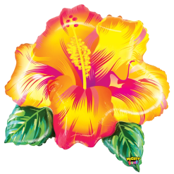 Westcoast Balloon 25354 Mighty Tropical Flower - Yellow