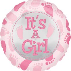 Westcoast Balloon 24086 Cute Baby Girl Feet