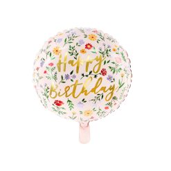 Westcoast Balloon FB48 Happy Birthday Pink