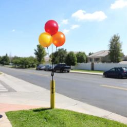 Alternative view of Westcoast Balloon BalloonBobber 3-Balloon Cluster Pole Kit With Brackets With Screws & Bands